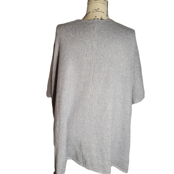 Andree by unit small medium grey cardigan button sweater - Picture 3 of 5